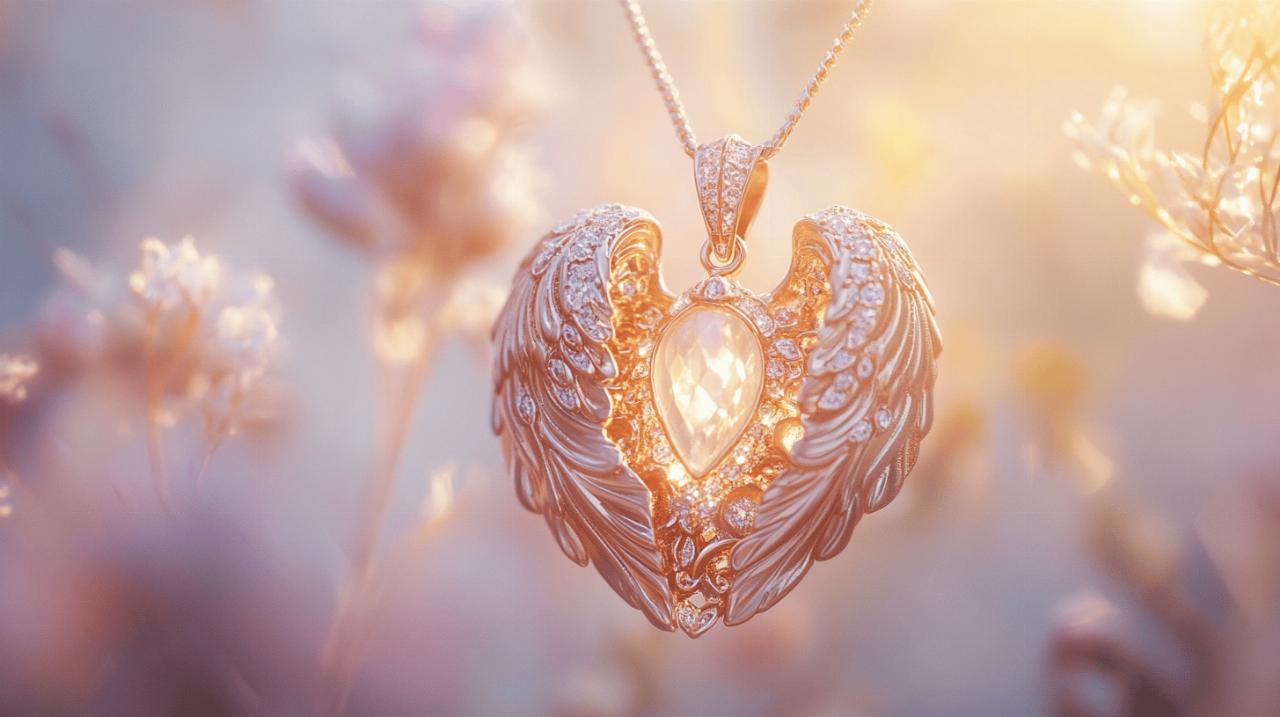 Decouvrez la serenite meditative grace a votre Ange – Beau Pendentif protecteur